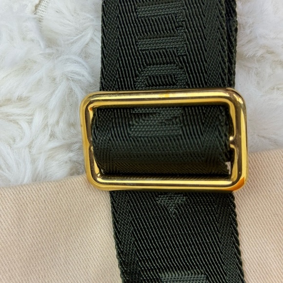 Louis Vuitton Authentic Olive Crossbody Strap with Gold Accents - Picture 7 of 12